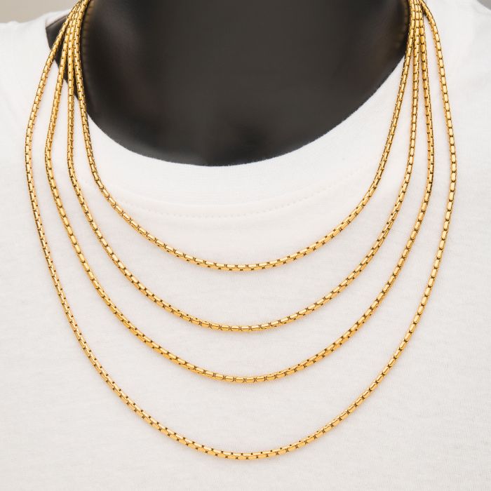 Howard's - Layer Me Disk Chain Necklace - Gold, 16 Inch – Kitchen Store &  More
