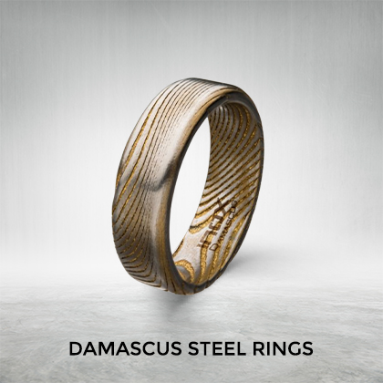 Damascus Steel RINGS 1