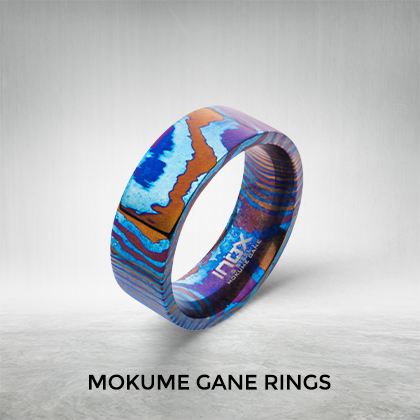 Mokume Gane rings 1