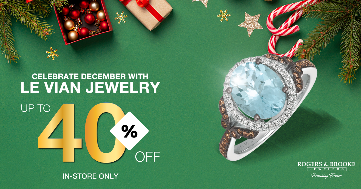 Celebrate December with Le Vian Jewelry: Up to 40% Off In-Store only 2 Le Vian Jewelry 1