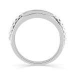 Diamond Mens Ring 0.5 ct tw 10k White Gold - Image 3
