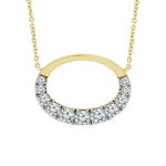Diamond Fashion Pendant 0.40 ct tw 14k Yellow Gold
