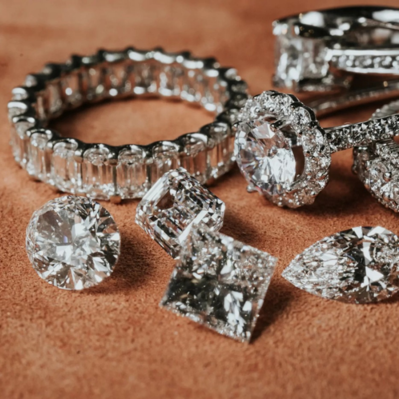LADIES BRIDAL SET 1.00CT ROUND DIAMOND 14K WHITE GOLD (CENTER STONE 1.00CT ROUND DIAMOND) 26 Untitled design 20260609 232417 0000