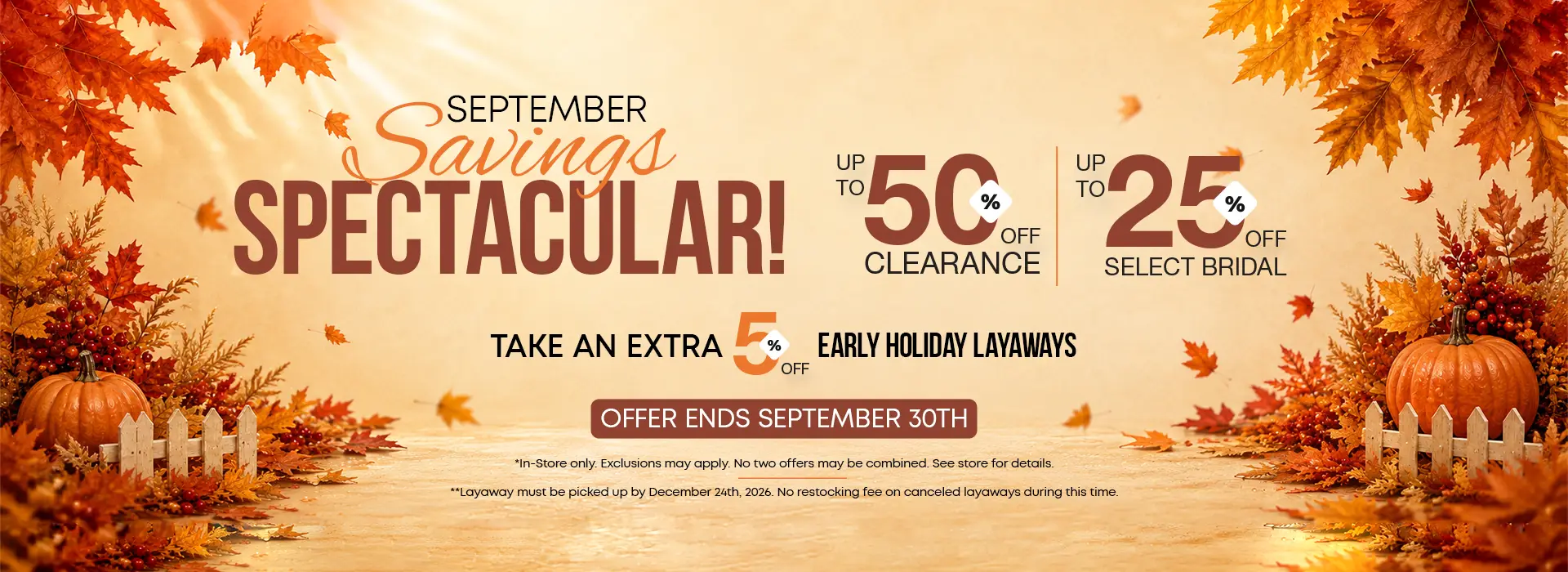 September Savings Spectacular