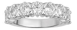 0004935 100ct rd diamonds set in 10kt white gold ladies band