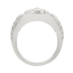 Classic Men’S Diamond Ring In Sterling Silver 0.10Ct Round Diamond Jewelry - Image 2
