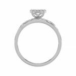 Ladies Diamond Trio Bridal Set In Sterling Silver With 0.33CT Round Diamond - Image 2